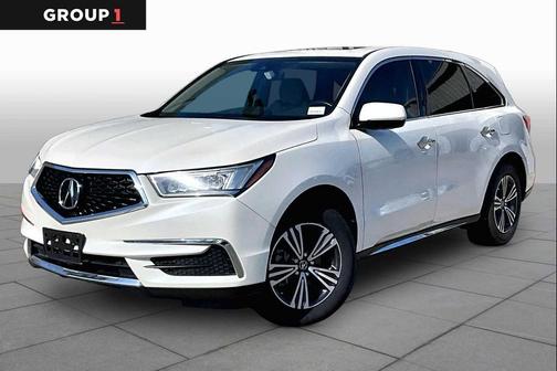 White Diamond Pearl 2017 Acura MDX 3.5L