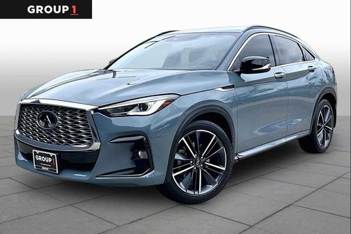 Slate Gray 2024 INFINITI QX55 LUXE