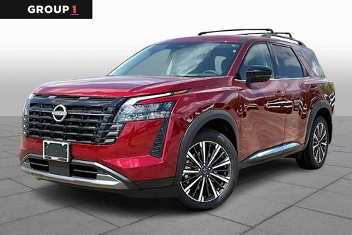 Scarlet Ember 2026 Nissan Pathfinder Platinum