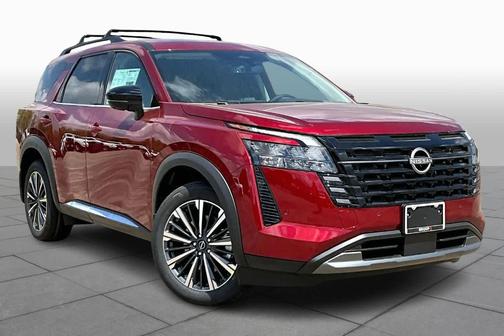 Scarlet Ember 2026 Nissan Pathfinder Platinum