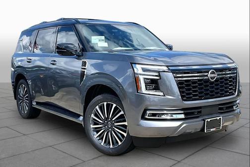 Gun Metallic/Super Black 2026 Nissan Armada Platinum Reserve