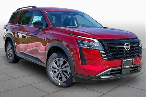 Scarlet Ember Tintcoat 2026 Nissan Pathfinder SV
