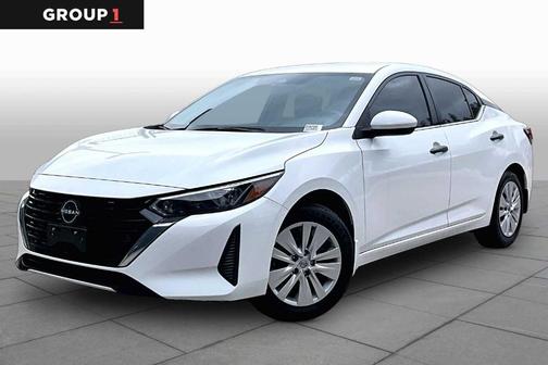 Cloud White 2025 Nissan Sentra S