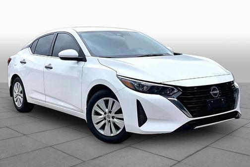 Cloud White 2025 Nissan Sentra S