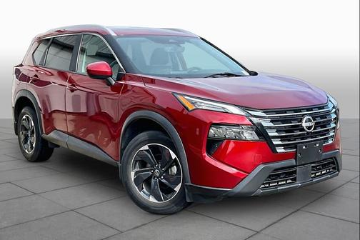 Scarlet Ember 2024 Nissan Rogue SV