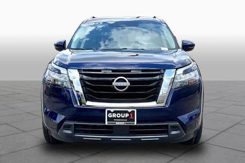 Deep Ocean Blue 2025 Nissan Pathfinder SV