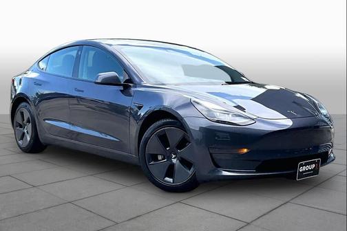 Deep Blue Metallic 2021 Tesla Model 3 Standard Range Plus