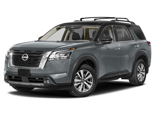 2 Tone Gray / Black Roof 2023 Nissan Pathfinder SL