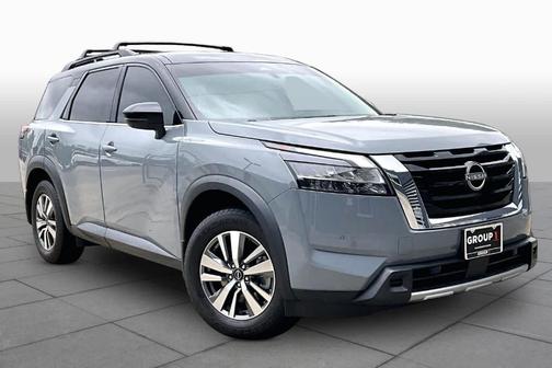 2 Tone Gray / Black Roof 2023 Nissan Pathfinder SL