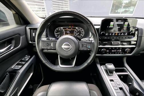 2 Tone Gray / Black Roof 2023 Nissan Pathfinder SL