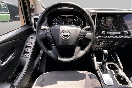 Tactical Green Metallic 2025 Nissan Frontier SV