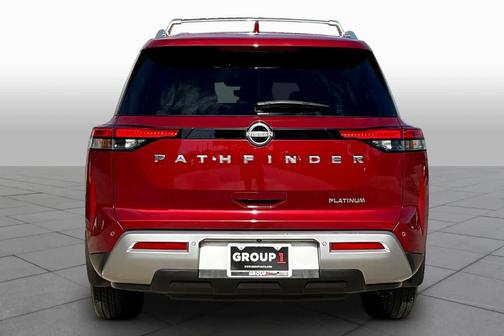 Scarlet Ember 2023 Nissan Pathfinder Platinum