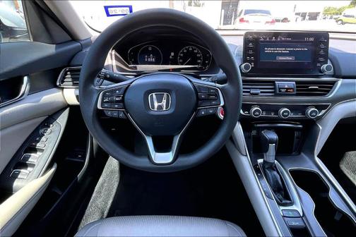 Platinum White Pearl 2021 Honda Accord LX 1.5T