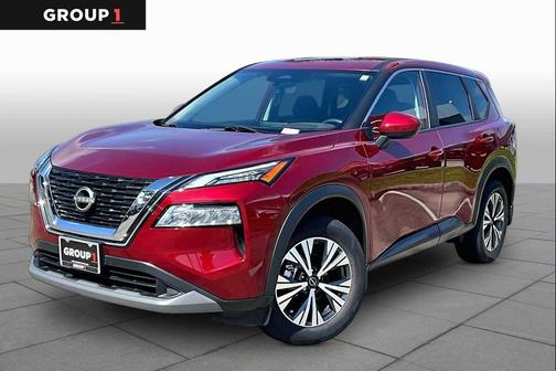 Scarlet Ember 2023 Nissan Rogue SV