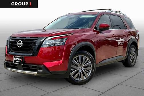 Scarlet Ember 2024 Nissan Pathfinder SL
