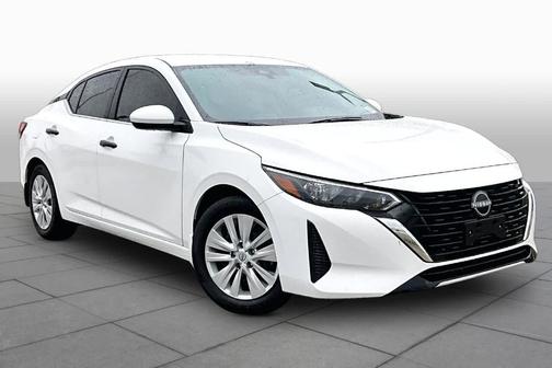 Cloud White 2025 Nissan Sentra S