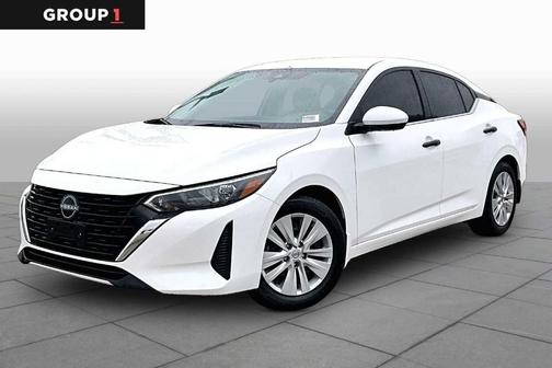 Cloud White 2025 Nissan Sentra S
