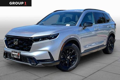 Lunar Silver Metallic 2024 Honda CR-V Hybrid Sport-L