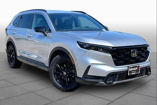 Lunar Silver Metallic 2024 Honda CR-V Hybrid Sport-L