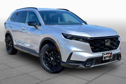 Lunar Silver Metallic 2024 Honda CR-V Hybrid Sport-L