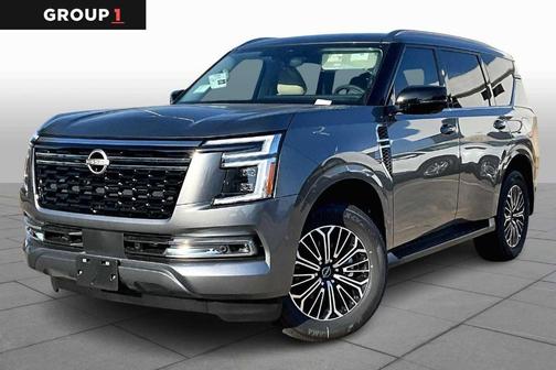 Gun Metallic 2026 Nissan Armada Platinum