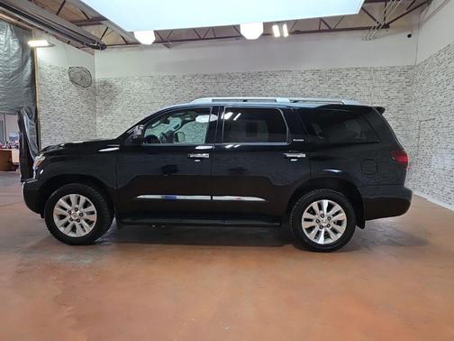 Midnight Black Metallic 2021 Toyota Sequoia Platinum