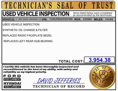 2017 Jeep Grand Cherokee Limited