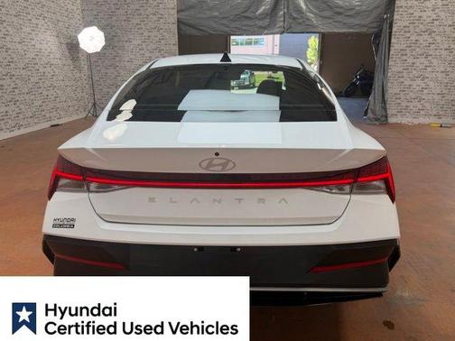 White 2025 Hyundai ELANTRA SEL Convenience