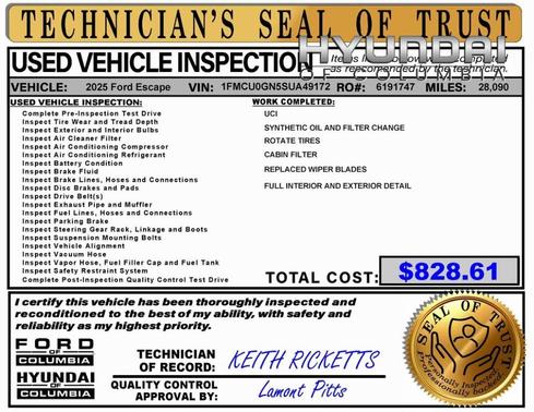 2025 Ford Escape Active