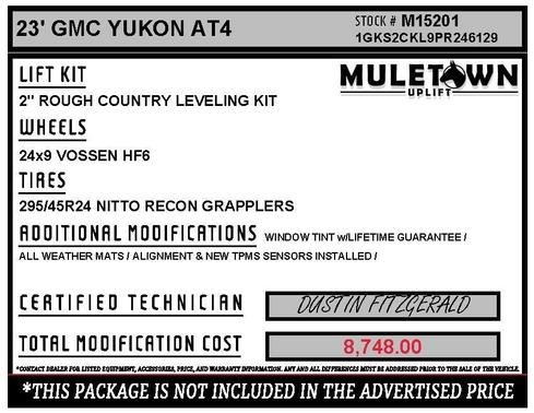 2023 GMC Yukon AT4