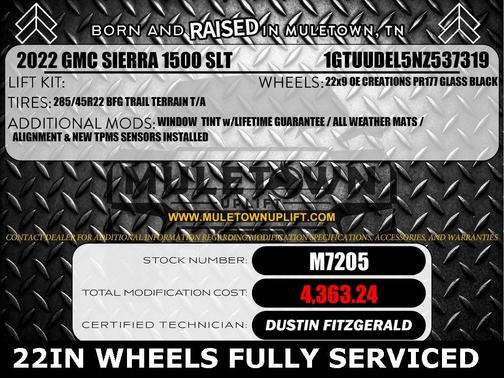 2022 GMC Sierra 1500 SLT
