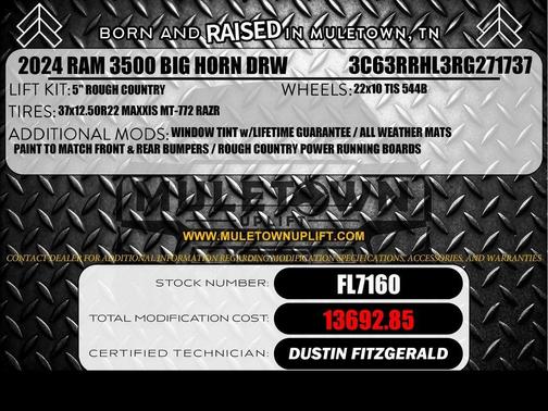 2024 RAM 3500 Big Horn