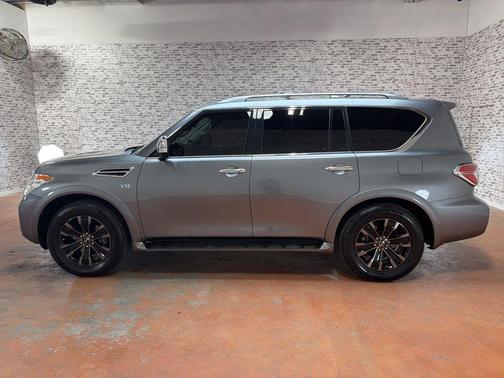 Gun Metallic 2019 Nissan Armada Platinum