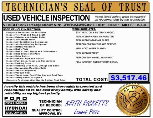2017 Ford Edge Titanium