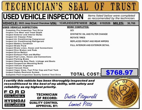 2023 Jeep Grand Cherokee Overland