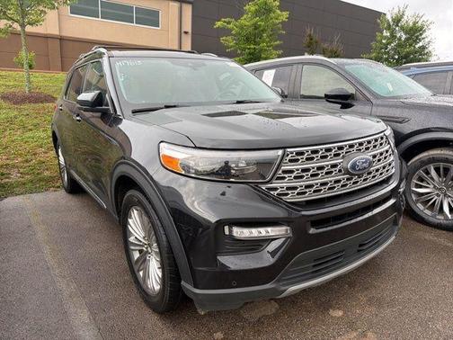 Agate Black Metallic 2021 Ford Explorer Limited