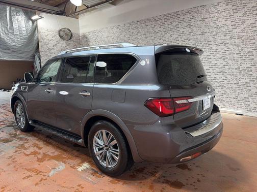 Anthracite Gray 2024 INFINITI QX80 Luxe