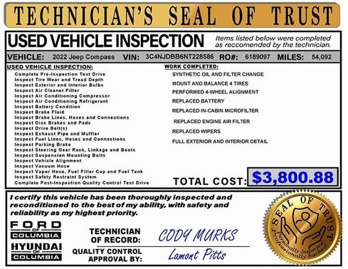 2022 Jeep Compass Altitude