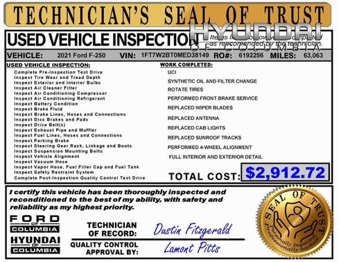 2021 Ford F-250 Platinum