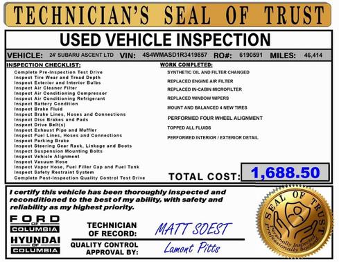 2024 Subaru Ascent Limited