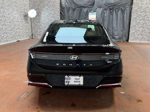 Black 2026 Hyundai SONATA Hybrid Limited