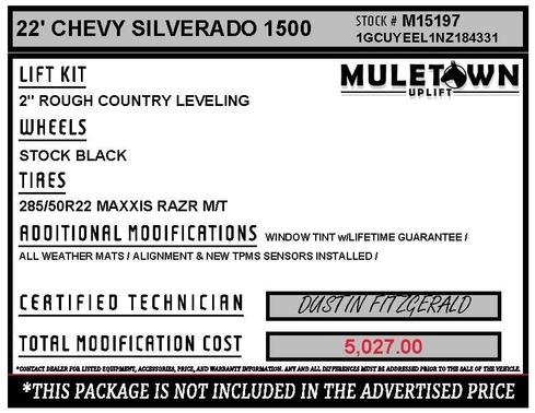 2022 Chevrolet Silverado 1500 Limited RST