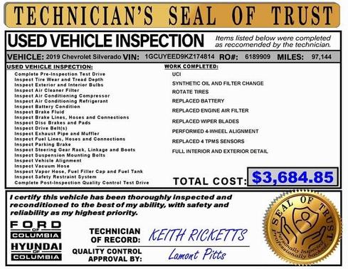 2019 Chevrolet Silverado 1500 RST