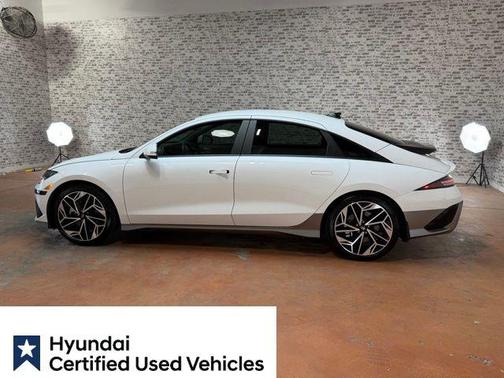 White 2025 Hyundai IONIQ 6 SEL