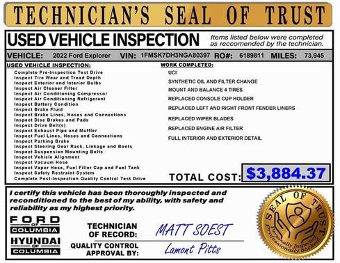 2022 Ford Explorer XLT
