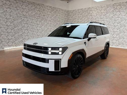 White 2025 Hyundai SANTA FE Calligraphy