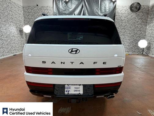 White 2025 Hyundai SANTA FE Calligraphy