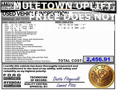 2023 Toyota Sequoia Platinum