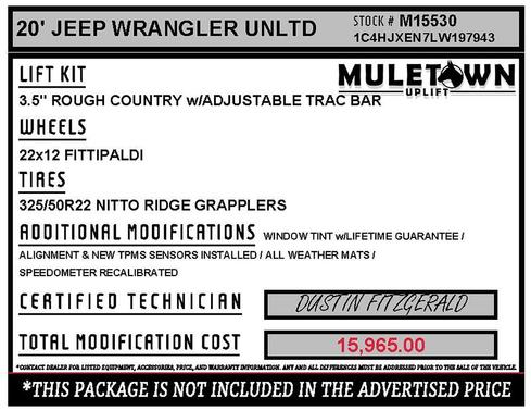 2020 Jeep Wrangler Unlimited Sahara