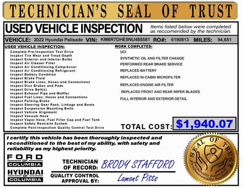 2022 Hyundai PALISADE Calligraphy